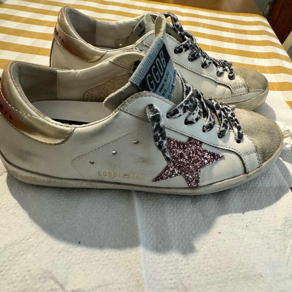 Size 37 Golden Goose Super Stars